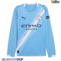 Maglie da calcio Manchester City Prima Maglia 2025-26 Manica Lunga
